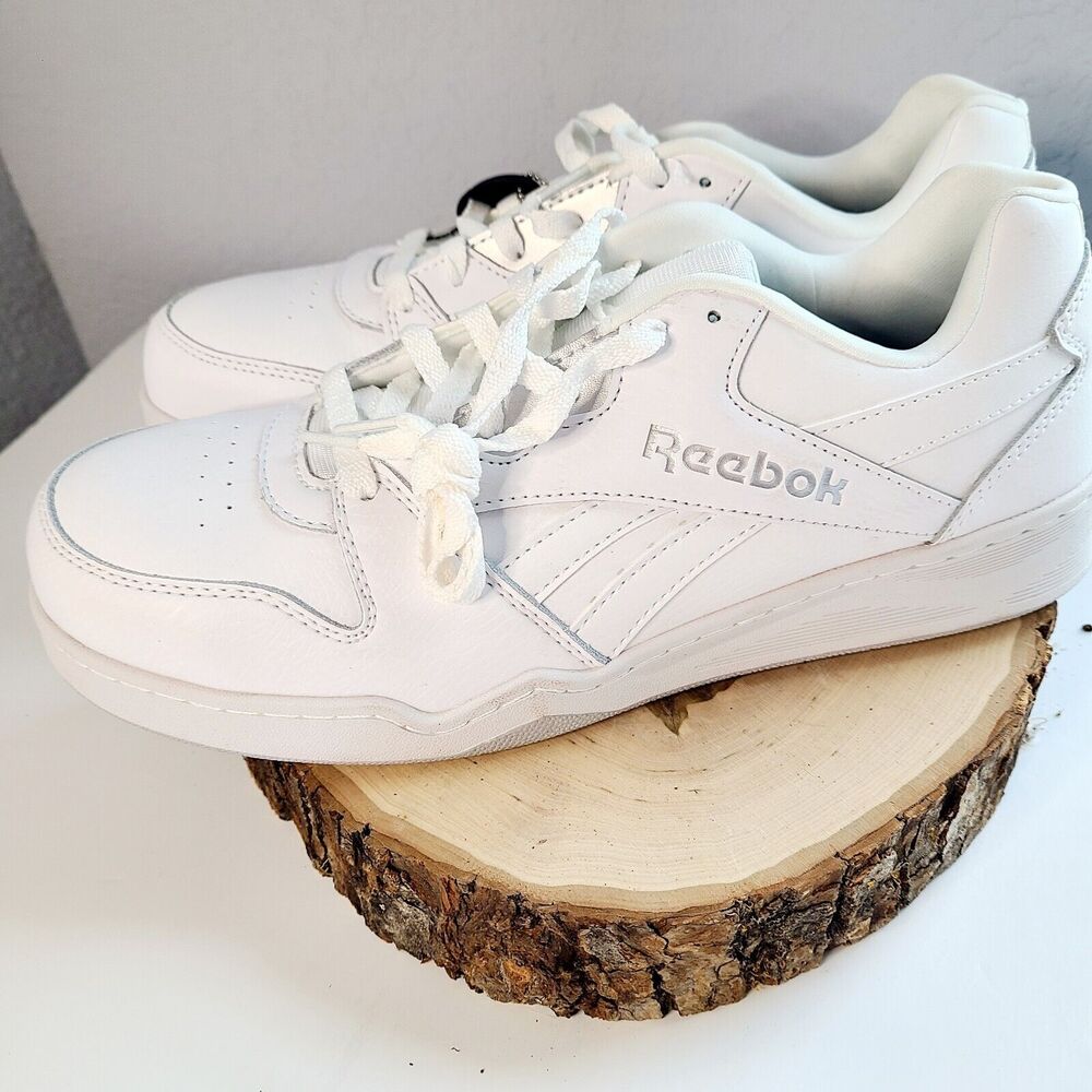 REEBOK BB4500 WORK MEN'S LOW CUT SNEAKER‎ WHITE/GREY BOOTS RB4161 - NWB - Picture 5 of 8